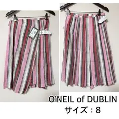 新品❤️O'NEIL of DUBLIN マルチストライプスカートのサムネイル
