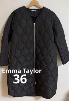 Emma Taylor ライナーボアつき　キルティング　ロングコート
