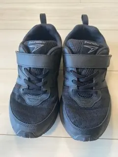 SYUNSOKU ブラック スニーカー 22.5cm