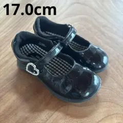 moonstar フォーマルシューズ 17.0エナメル　黒