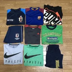 NIKE adidas PUMAなどキッズ夏服まとめ売り