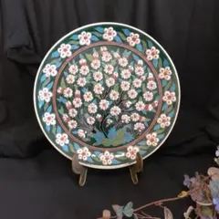 慎太郎ごのみオリジナル 尺皿 大皿 菊（青）30cm - メルカリ