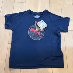 未使用新品　タグ付き　PUMA DRYCELL ネイビー Tシャツ 120
