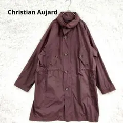 美品　クリスチャンオジャール　トレンチコート　スプリングコート　ポリエステル ライナー付］デザインハーフコート | CHRISTIAN AUJARD (Women/小さい