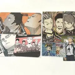 ハイキュー　コースター　ステッカー　ウエハー ス 木兎光太郎 澤村大地　ジャンプ