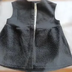 【新品】ロングベスト　黒