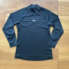 Mizuno ブラック アンダーシャツ 140 ミズノ 野球 ブラック 長袖