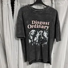 Disgust Ordinary ビッグシルエットTシャツ ダークグレー