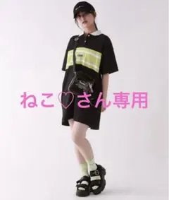 レピピアルマリオ　レピピ　ワンピース　L 150 160 キッズ　ブラック　半袖