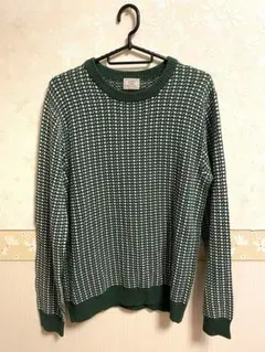 GREEN LABEL RELAXING メンズ ニット セーター グリーン