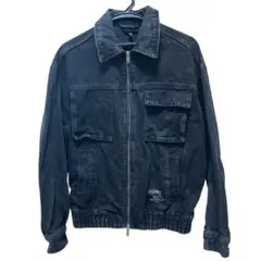 H＆M ブラック デニムジャケット