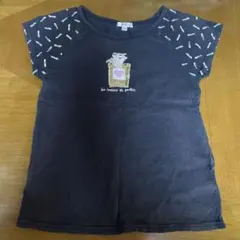 A.V.V Tシャツ 香水モチーフ ブラックのサムネイル
