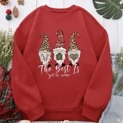 クリスマス プリント スウェット shein