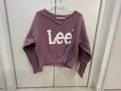 Lee トップス　紫　ショート丈のサムネイル