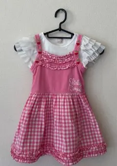 Shirley Temple ギンガムチェックワンピース