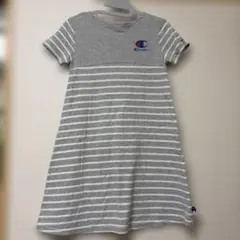 Champion ボーダーワンピース 半袖