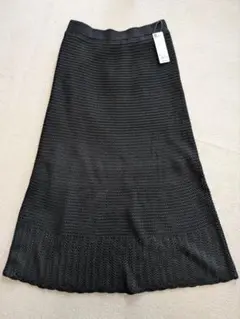 gu　透かし編みニットスカート