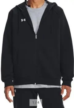 Under Armour ブラック フルジップフーディ　新品　値下げ