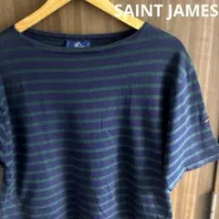 【可愛い◎】SAINT JAMES ピリアック ネイビー×グリーン