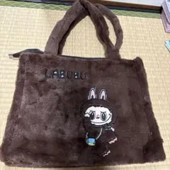 セール！2000円から1555円 新品未使用 ラブブ ボア トートバッグ 茶色