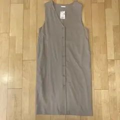 タグ付き 未使用 ロング ジャンパースカート L ハニーズ