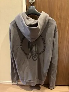 ヒステリックグラマー パーカー　ヒスガール　ギターガール チャコールグレー M