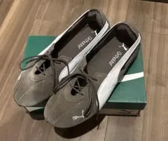 PUMA スエード スニーカー 24cm アーミーグリーン - メルカリ