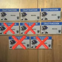 crazyraccoon Mondo ローソンコラボ