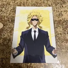 ヒーロープラザ　特典ポストカード　オールマイト