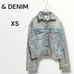 H&M &DENIM デニムジャケット 小さいサイズ　アウター