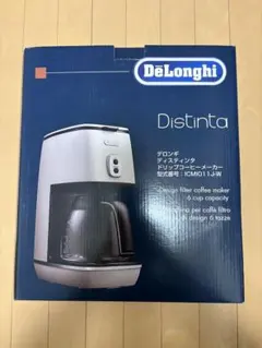 新品】【未使用】デロンギDeLonghi コーヒーメーカICM1011J-W - メルカリ
