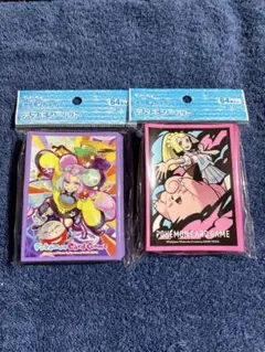 ポケモンカード ゲーム　ナンジャモ　リーリエ　公式スリーブ