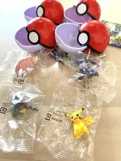【未開封】ポケモン カプセルトイセット 4個