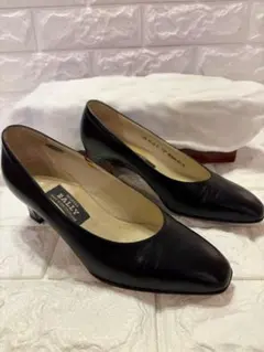 #BALLY レディースブラックレザー ハイヒール#23cmのサムネイル