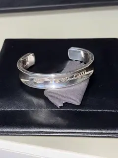 希少】Tiffany & Co. シルバー オープン バングル 箱付 - メルカリ