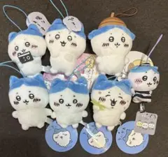 ちいかわ ハチワレ マスコット 7点セット ハチワレがいっぱい セリフ付き