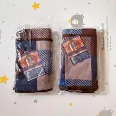 andle チェック柄 ブランケット