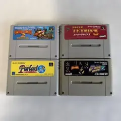 スーパーファミコン ゲームソフト 4本セット