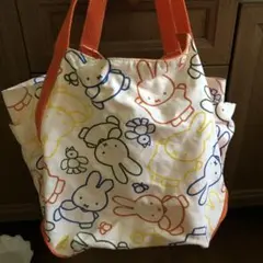 miffy キャラクターキャンバスバッグ