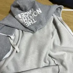 THE NORTH FACE ジップアップパーカー グレー
