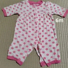Carter's 水玉ロンパース 6ヶ月