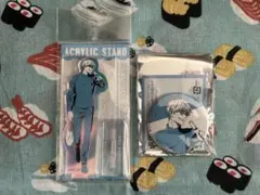 呪術廻戦 -懐玉・玉折-　五条悟　アクリルスタンド　缶バッジ　2点セット