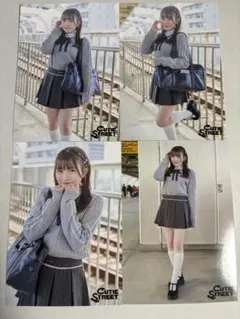 Cutie Street 梅田みゆ ラブトレ トクポ 生写真4枚セットまとめ売り