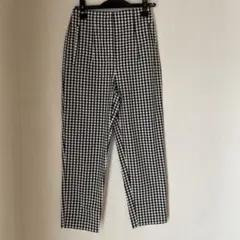 ZARA チェック柄 パンツ