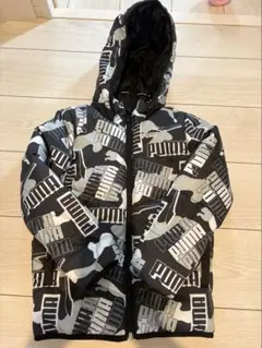 PUMA 中綿フード付ダウンジャケット キッズ