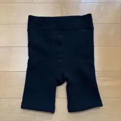黒ショートパンツ M-Lサイズ 裏起毛