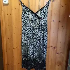 ヒョウ柄ワンピース