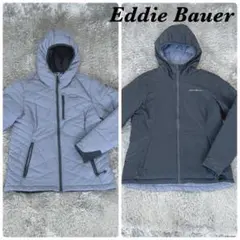 Eddie Bauer キルティングアウター フード付 リバーシブル