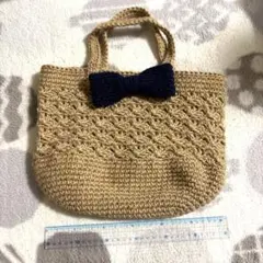 麻紐トートバッグ