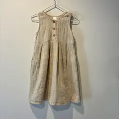【95cm】tete a tete テータテート ガーゼ ワンピースのサムネイル